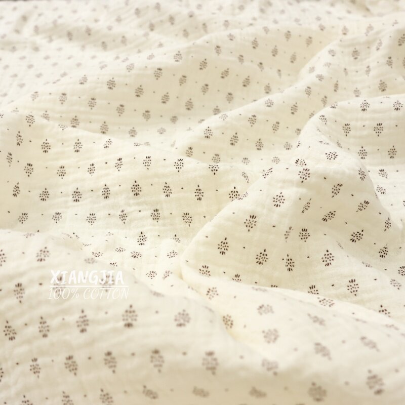 135x50cm Vintage Dot Cotton Do – Vintage Sewing Textile Bewertung und Preis