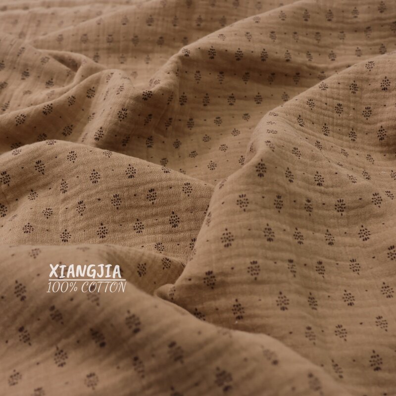 135x50cm Vintage Dot Cotton Do – Vintage Sewing Textile Bewertung und Preis