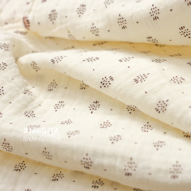 135x50cm Vintage Dot Cotton Do – Vintage Sewing Textile Bewertung und Preis