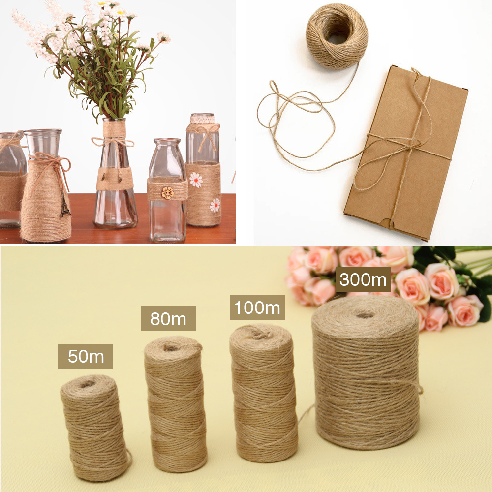 50/80/100Meters Natural Vintag – Vintage Sewing Textile Bewertung und Preis