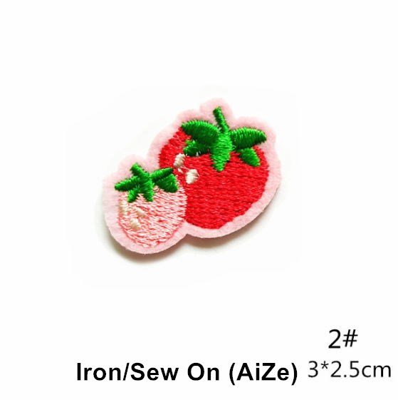 10 Pcs Fruit Cake Embroidered  – Sewing Id Bewertung und Preis