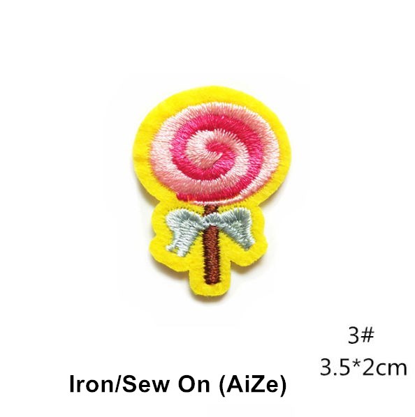 10 Pcs Fruit Cake Embroidered  – Sewing Id Bewertung und Preis