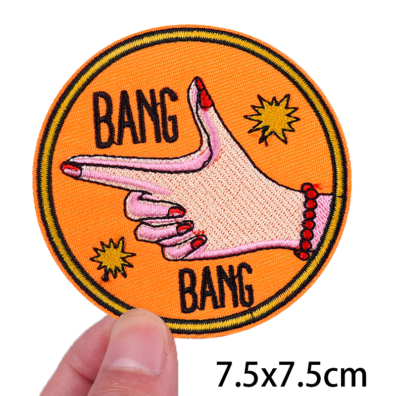 Cartoon Letter Embroidered Pat – Velcro Sew On Bewertung und Preis