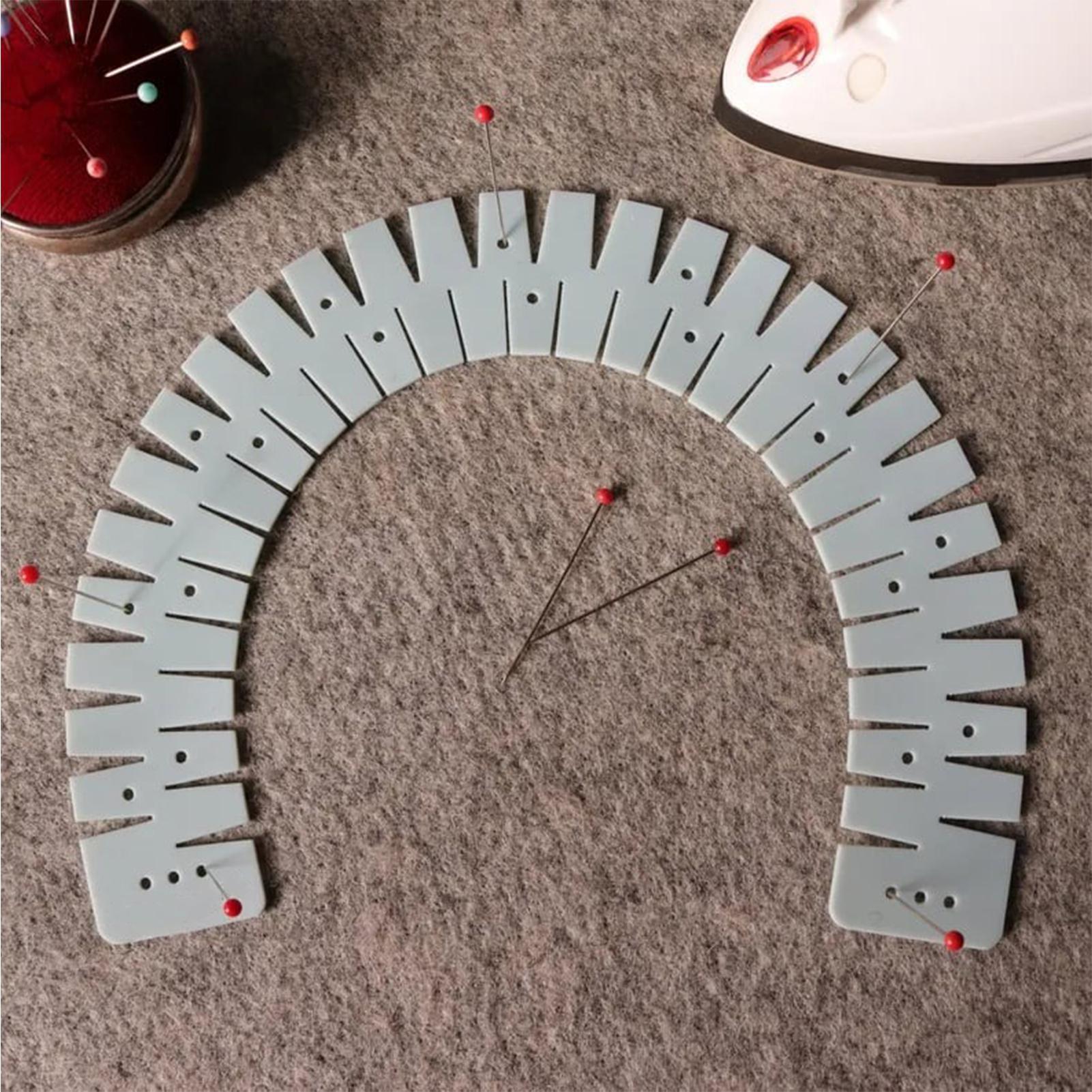 Silicone Hemming Ruler with ne – Sewing Hemming Bewertung und Preis