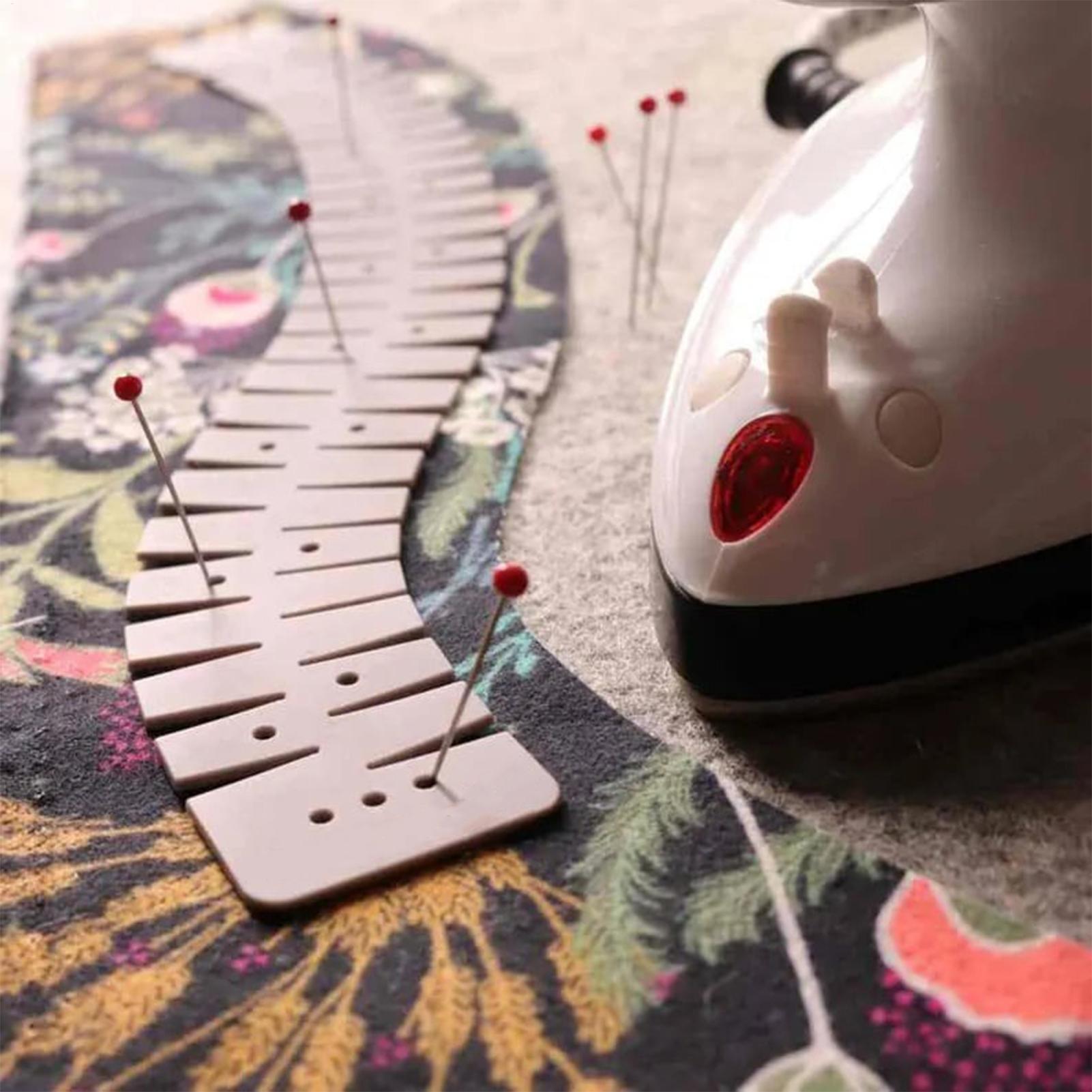 Silicone Hemming Ruler with ne – Sewing Hemming Bewertung und Preis