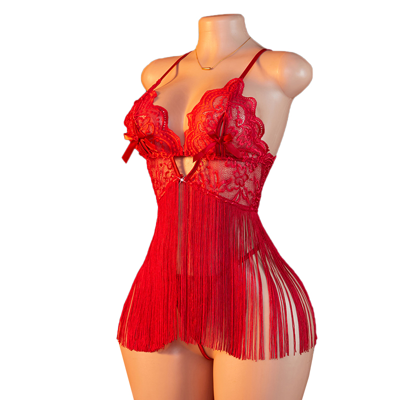 Transparent Lace Women Red Str – Sewing Nylon Bewertung und Preis
