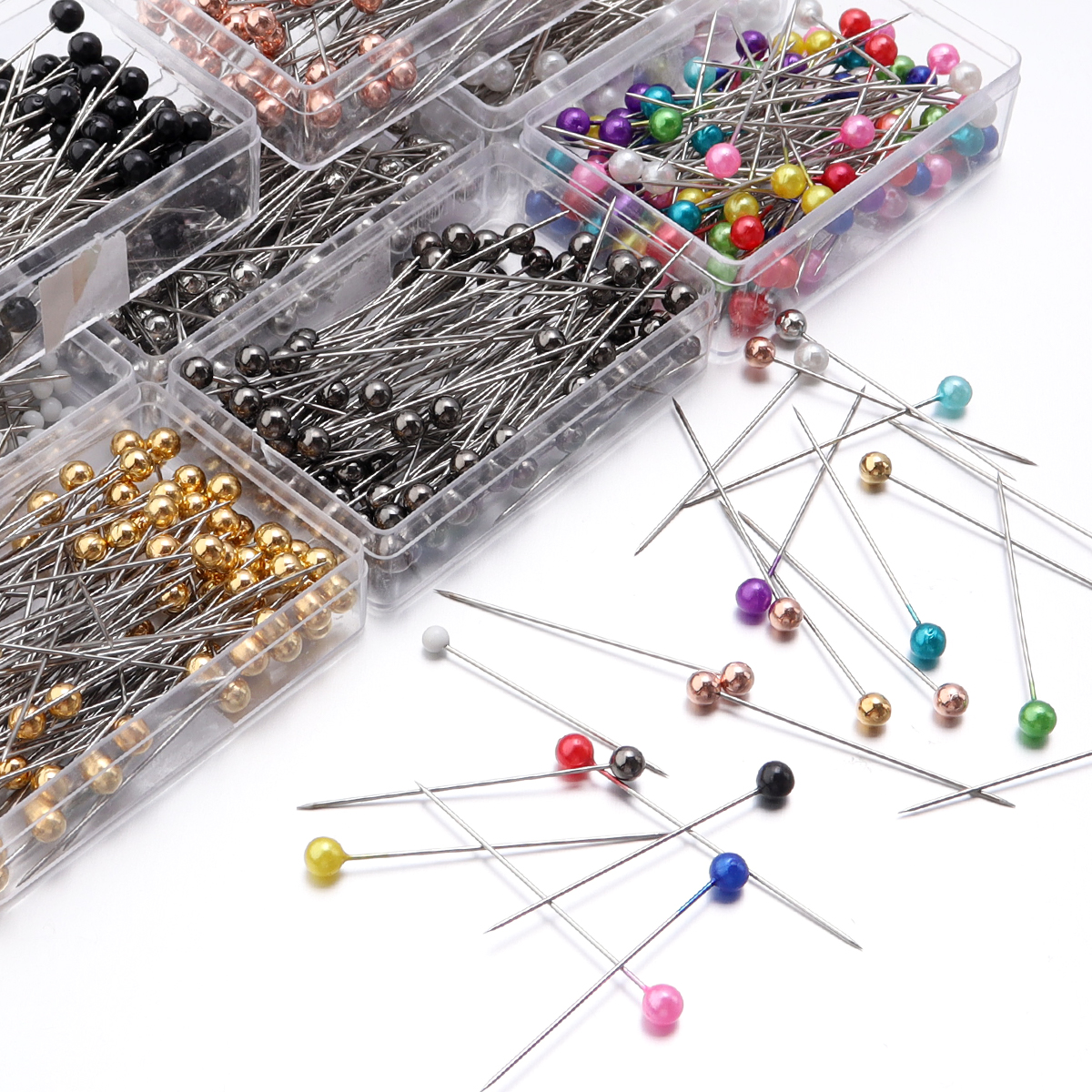 100Pcs Color Ball Head Pins St – Sewing Art Bewertung und Preis