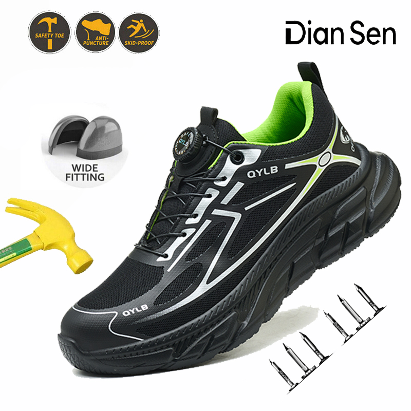 Mens Work Safety Boots Steel T – Sewing Nylon Bewertung und Preis