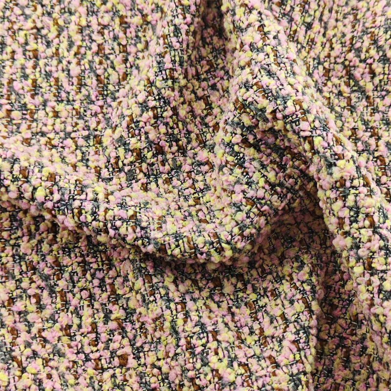 Pink Color Terry Yarn-Dyed Bra – Sewing Tweed Fabric Bewertung und Preis