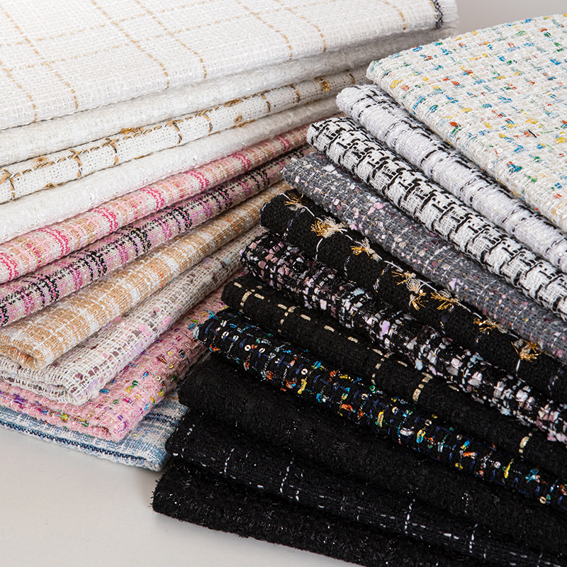 Women\'s Tweed Fabric Thickene – Sewing Tweed Fabric Bewertung und Preis