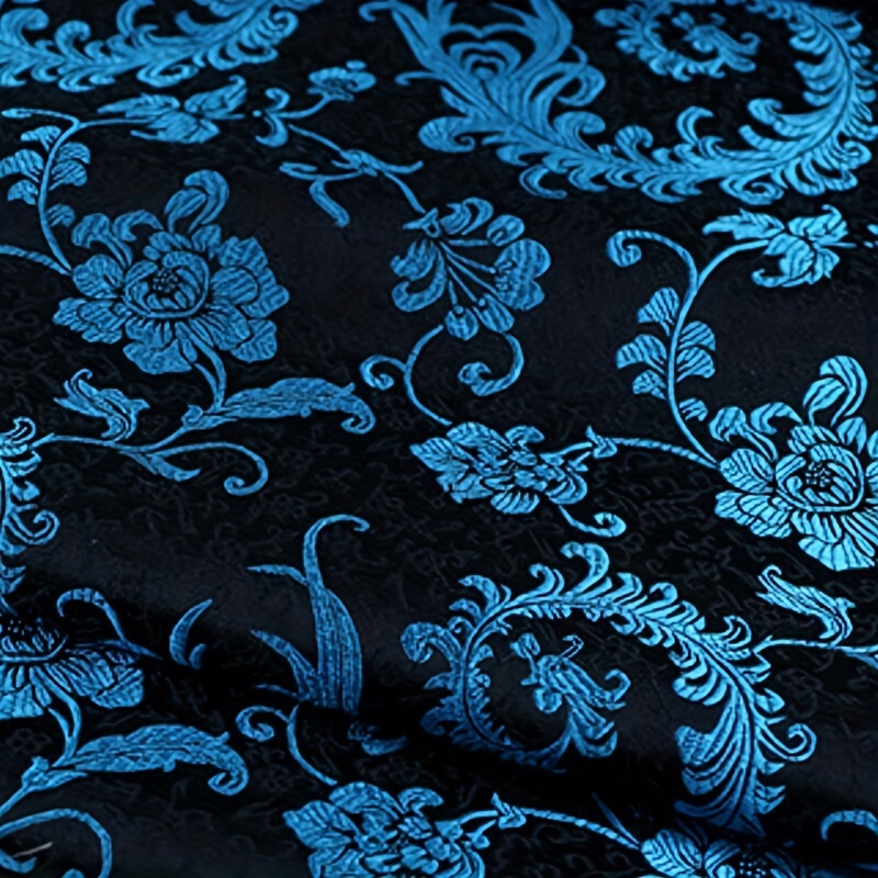 3D Blue Phoenix Tail Brocade F – Sewing Fabric Bewertung und Preis