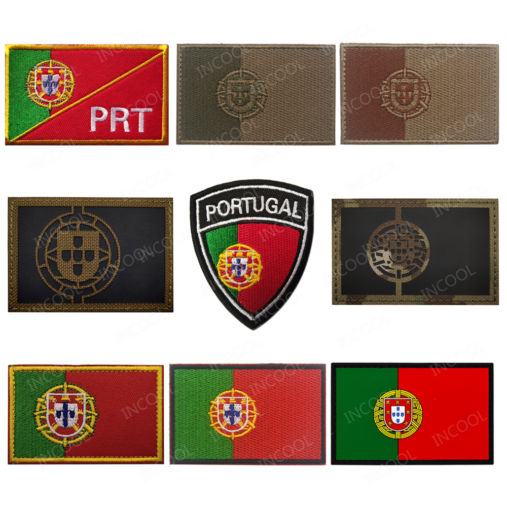 Portugal Flags Embroidered Pat – Velcro Sew On Bewertung und Preis