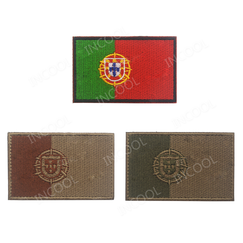 Portugal Flags Embroidered Pat – Velcro Sew On Bewertung und Preis