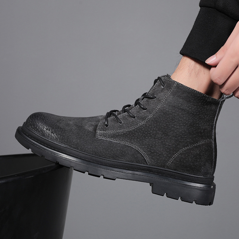 Men's boots autumn and winter  – Sewing Nylon Bewertung und Preis