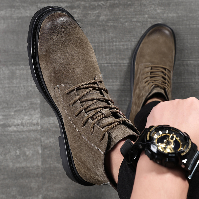 Men's boots autumn and winter  – Sewing Nylon Bewertung und Preis