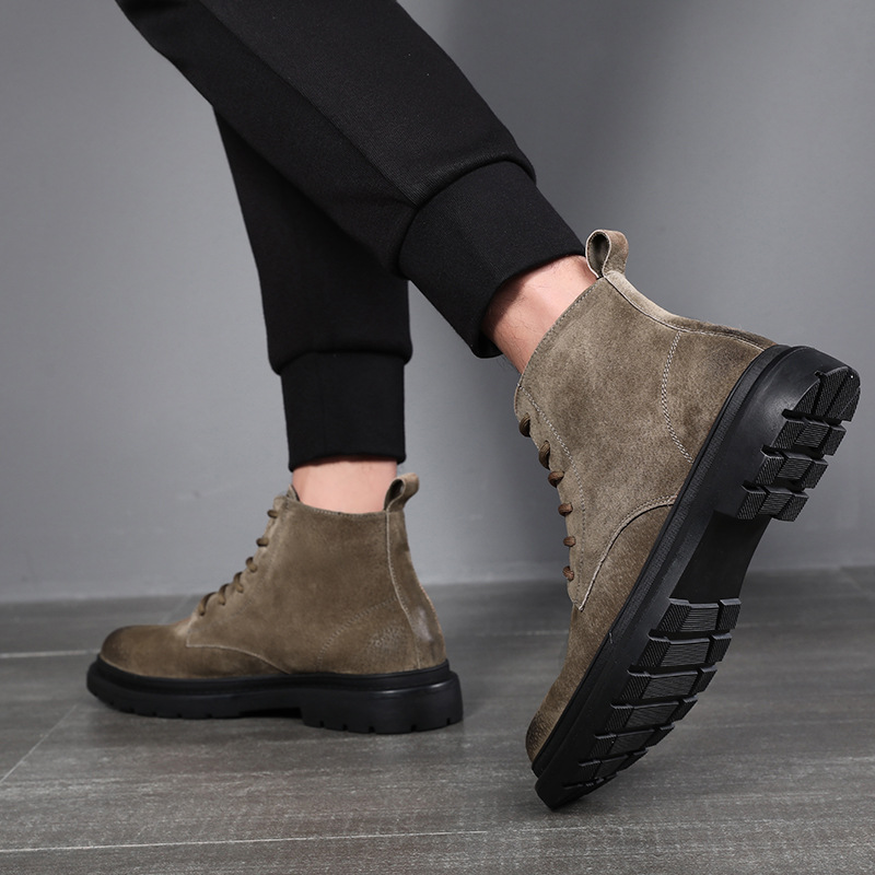 Men's boots autumn and winter  – Sewing Nylon Bewertung und Preis