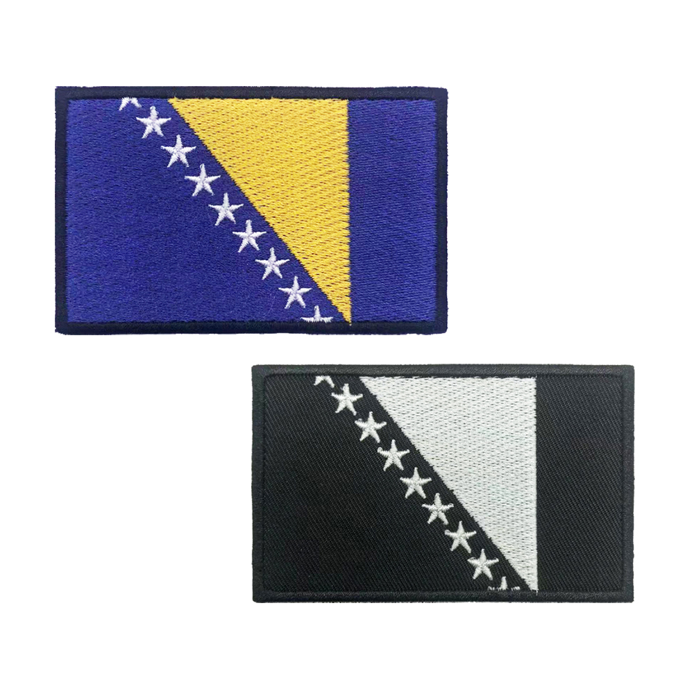 1PC Flag of Bosnia and Herzego – Velcro Sew On Bewertung und Preis