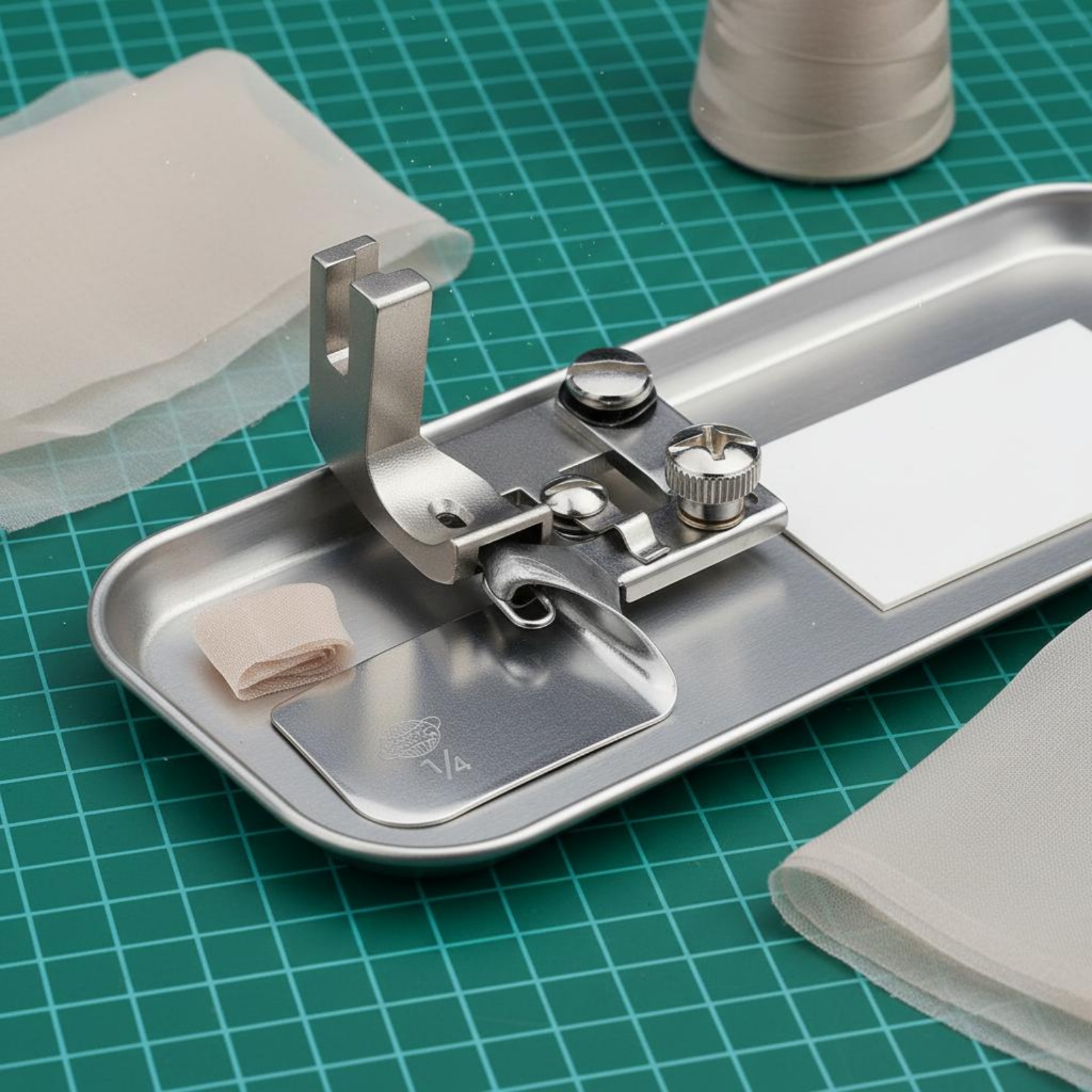 Curved Hem Presser Foot Long-L – Sewing Hemming Bewertung und Preis