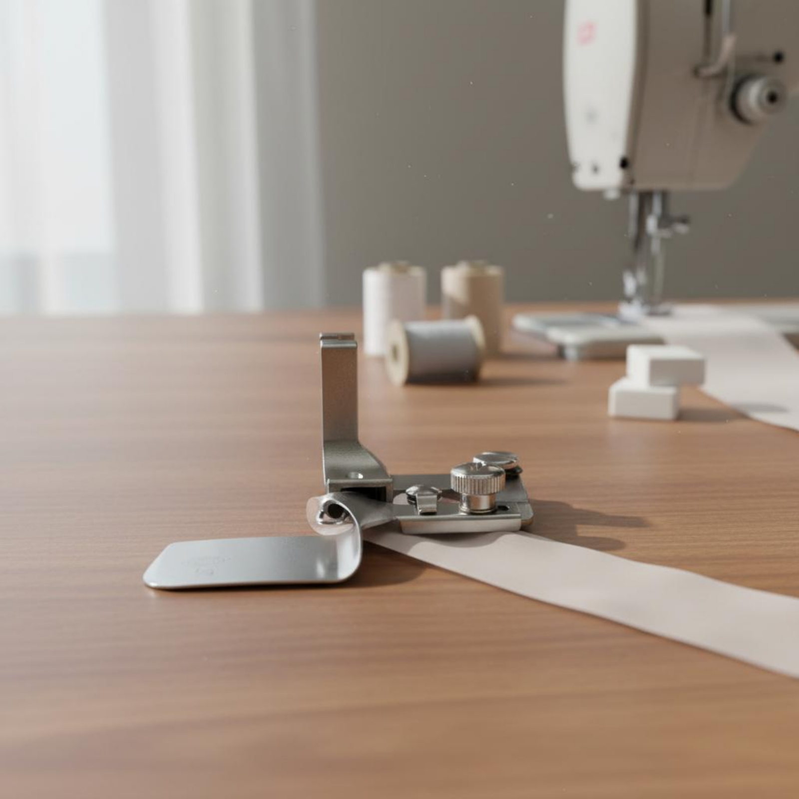 Curved Hem Presser Foot Long-L – Sewing Hemming Bewertung und Preis
