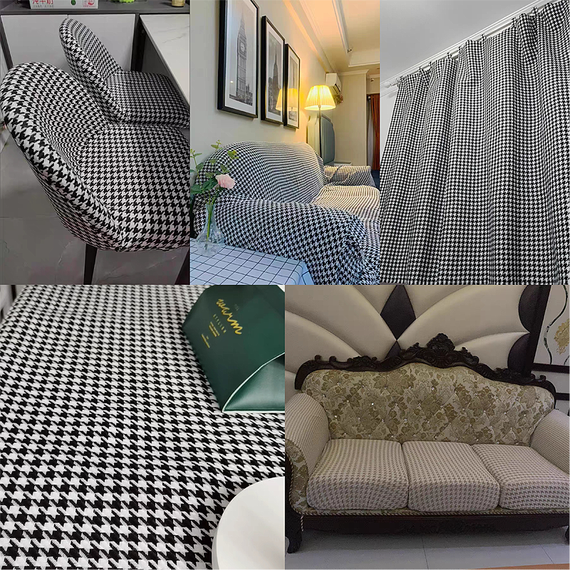 150cmx50cm 400g/m Houndstooth  – Sewing Tweed Fabric Bewertung und Preis
