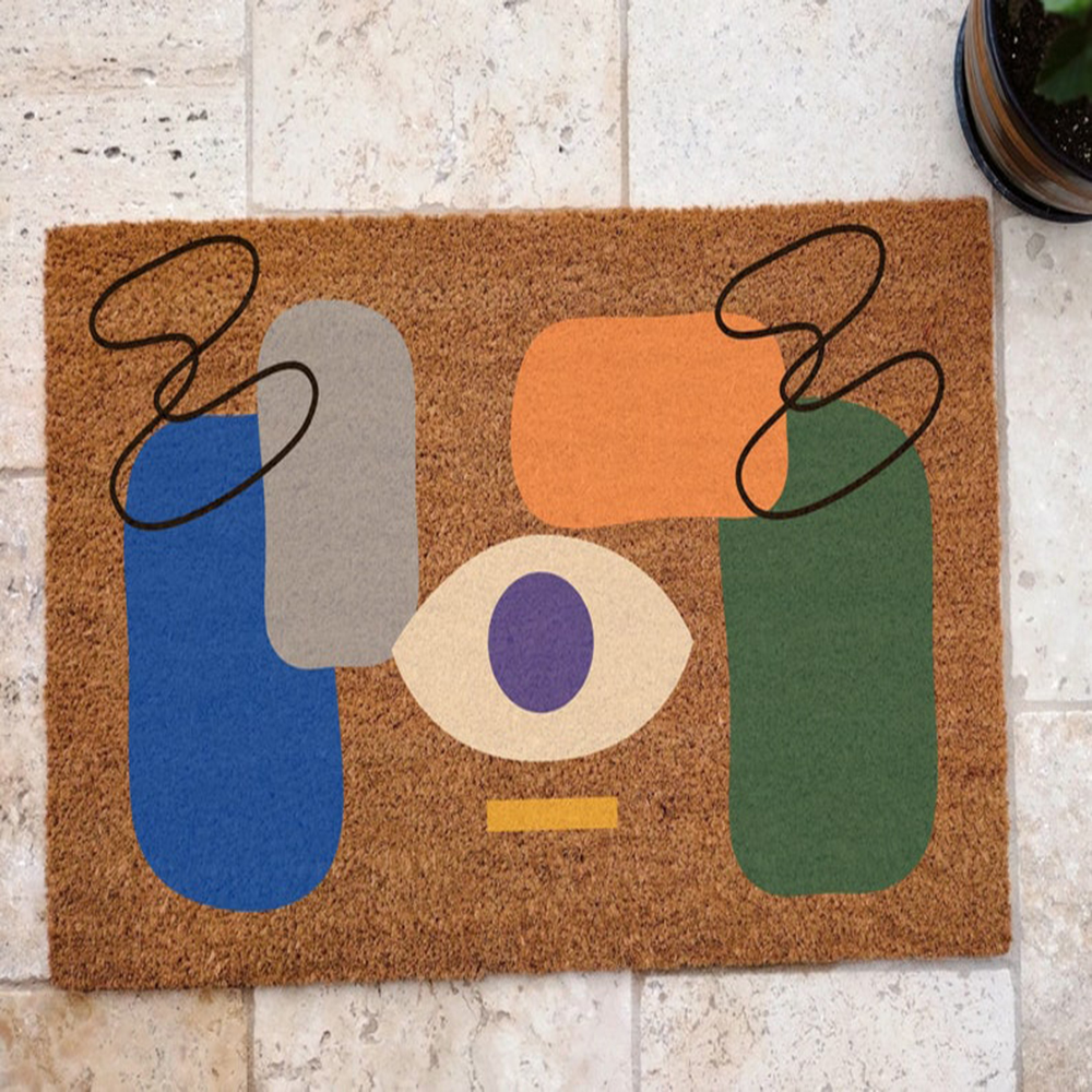 Abstract Coir Doormat Mid Cent – Century Textile & Sewing Supply Avenue C North Saskatoon Sk Bewertung und Preis