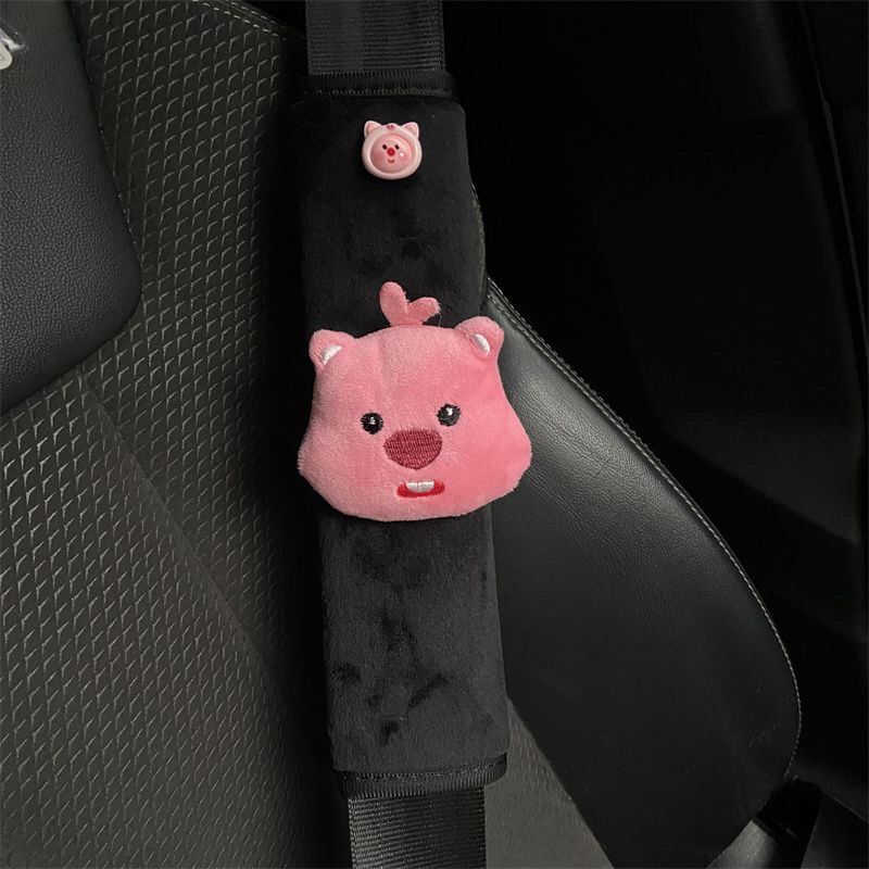 Car Seat Belt Decoration Plush – Shoulder Pad Set In Bewertung und Preis