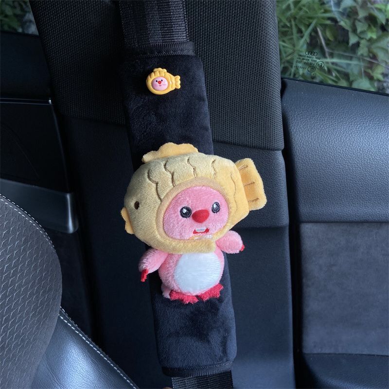 Car Seat Belt Decoration Plush – Shoulder Pad Set In Bewertung und Preis