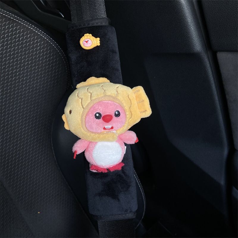 Car Seat Belt Decoration Plush – Shoulder Pad Set In Bewertung und Preis