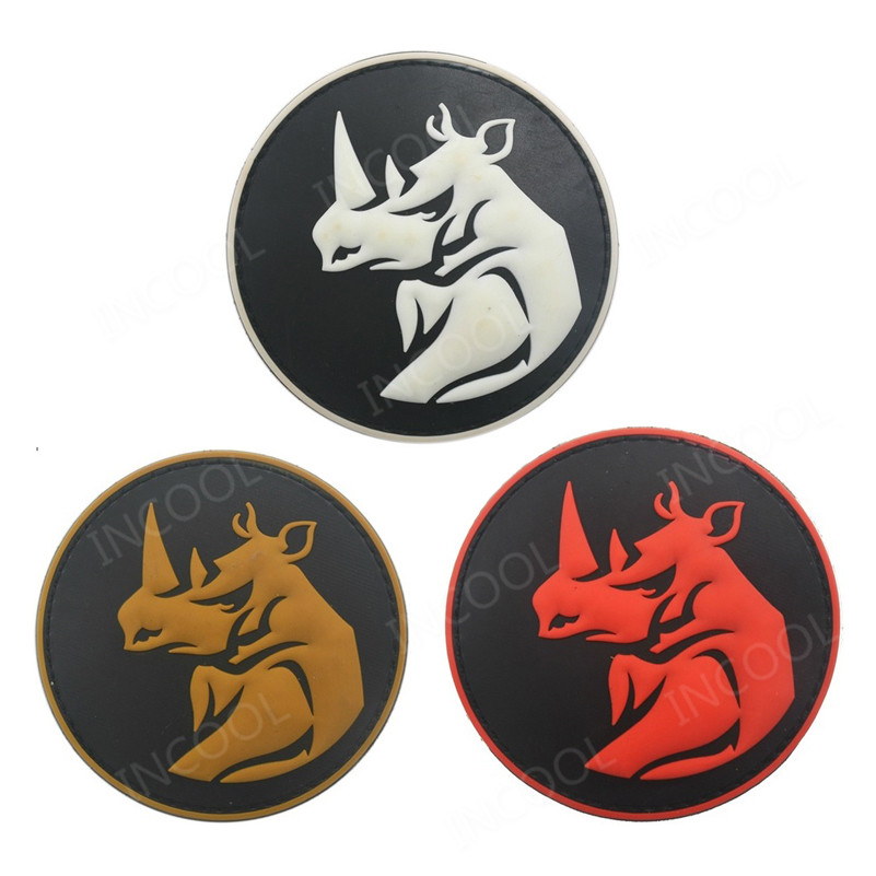 Rhino Head PVC Patch Tactical  – Velcro Sew On Bewertung und Preis