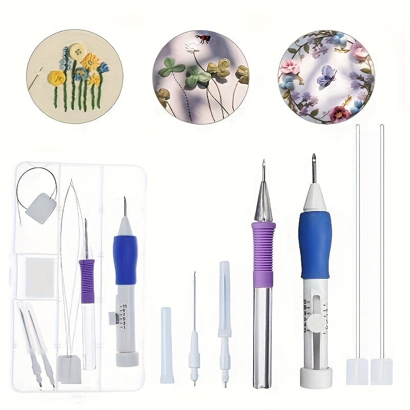 7-Piece Embroidery Punch Needl – Textile Sewing Kit Bewertung und Preis