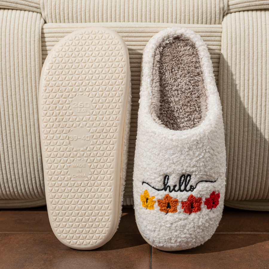 Winter Women's Slippers Indoor – Sewing Fabric Bewertung und Preis