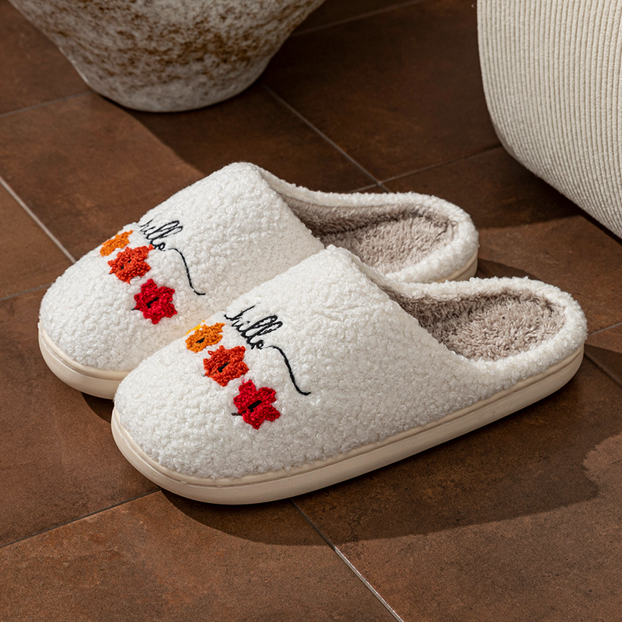 Winter Women's Slippers Indoor – Sewing Fabric Bewertung und Preis