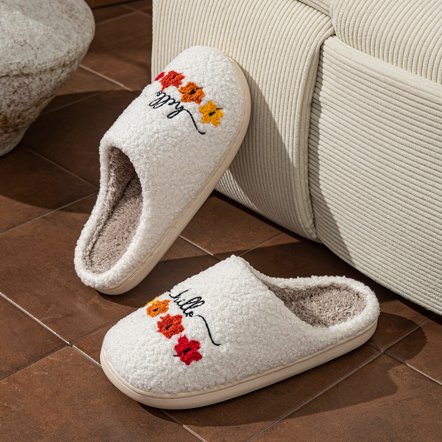Winter Women's Slippers Indoor – Sewing Fabric Bewertung und Preis
