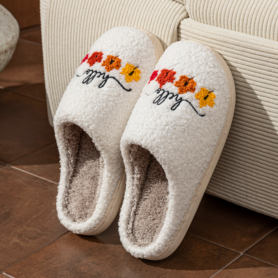 Winter Women's Slippers Indoor – Sewing Fabric Bewertung und Preis