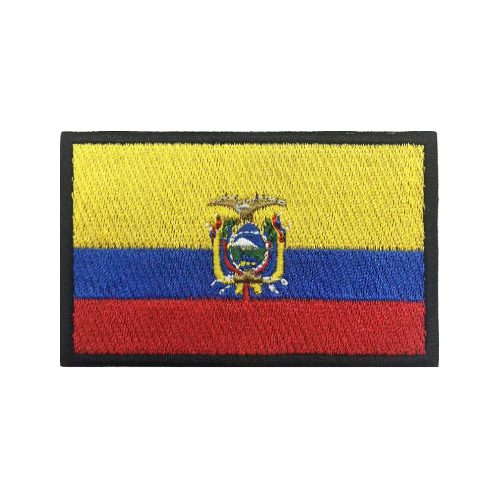 1PC Ecuadorian flag Ecuador Pa – Velcro Sew On Bewertung und Preis
