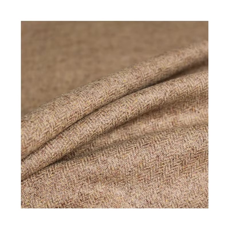 Redraspberry Camel Herringbone – Sewing Tweed Fabric Bewertung und Preis